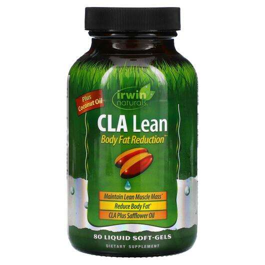 CLA Lean, Лінолева кислота, 80 капсул