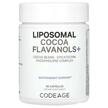 Фото товару CodeAge, Liposomal Cocoa Flavanols+, Вітамін C Ліпосомальний, ...
