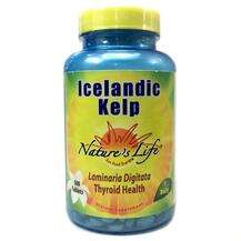 Natures Life, Icelandic Kelp, Ісландські водорості, 500 таблеток