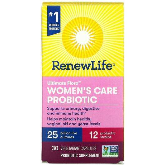 Основное фото товара Пробиотики, Ultimate Flora Women's Care Probiotic 25 Billion L...