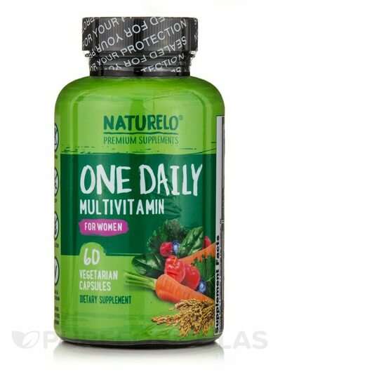 Основное фото товара Naturelo, Мультивитамины для женщин, One Daily Multivitamin fo...