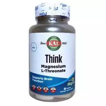 Pre-Order Think Magnesium 144 mg L-Threonate 2000 mg 60 Tablets