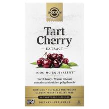 Solgar, Tart Cherry 1000 mg, Екстракт вишні 1000 мг, 90 капсул