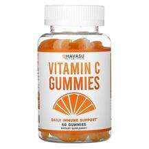 Havasu Nutrition, Vitamin C Gummies Daily Immune Support, 60 G...