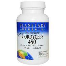 Planetary Herbals, Cordyceps 450 Full Spectrum 450 mg, Гриби К...