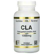 California Gold Nutrition, CLA, Лінолева кислота 1000 мг, 90 к...