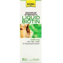 Maximum Strength Liquid Biotin Citrus Flavored5000 mcg, Вітамі...