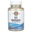 Фото товара KAL, Магний D3, D-3 Mag Glycinate, 90 капсул
