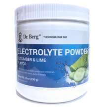 Dr. Berg, Electrolyte Powder Cucumber & Lime, Електроліти,...