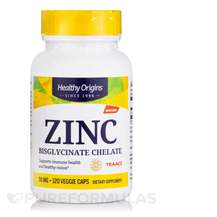 Healthy Origins, Цинк Бисглицинат, Zinc Bisglycinate Chelate 5...