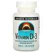 Фото товара Source Naturals, Витамин D-3 5000 МЕ, Vitamin D-3 5000 IU 120,...