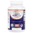 Фото товару Vitamatic, Carbonyl Iron + Vitamin C, Залізо, 120 таблеток