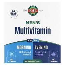 KAL, Men's Multivitamin Morning & Evening 2 Pack, 60 Table...
