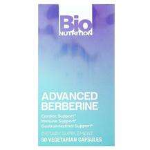 Bio Nutrition, Advanced Berberine, Берберин, 50 капсул
