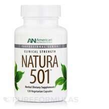 American Nutriceuticals, Травяные добавки, Natura 501, 120 капсул