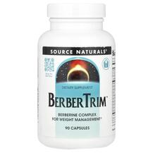 Берберин BerberTrim Source Naturals 90 капсул