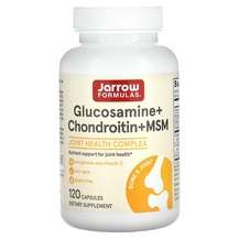 Jarrow Formulas, Glucosamine + Chondroitin + MSM, 120 VCaps