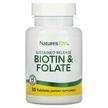 Natures Plus, Biotin Folic Acid, 30 Tablets