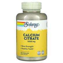 Solaray, Calcium Citrate 250 mg, Цитрат Кальцію 250 мг, 120 ка...
