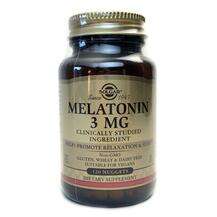 Solgar, Мелатонин 3 мг, Melatonin 3 mg, 120 таблеток