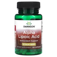 Alpha Lipoic Acid 50 mg Альфа-липоевая Swanson Alpha Lipoic Acid 50 mg Альфа-липоевая Swanson