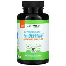Zenwise, ZenDEFENSE with Elderberry Vitamin C & Zinc, 90 C...