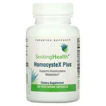 Seeking Health, Гомоцистеин, HomocysteX Plus, 60 капсул