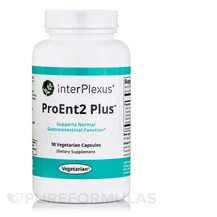 InterPlexus, Поддержка кишечника, ProEnt2 Plus, 90 капсул