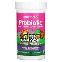 Natures Plus, Animal Parade Probiotic, Пробіотики для дітей, 3...
