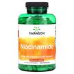 Фото товару Swanson, Niacinamide 500 mg, Ніацинамід, 250 капсул