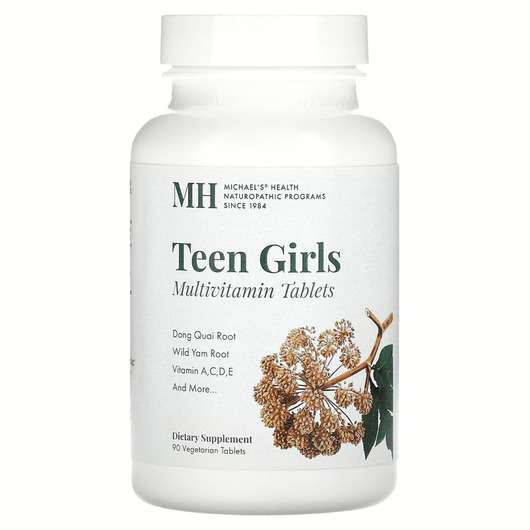Teen Girls, Щоденні вітаміни для дівчат, 90 таблеток
