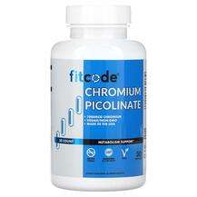 FitCode, Хром, Chromium Picolinate 1000 mcg, 30 капсул
