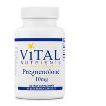 Vital Nutrients, Прегненолон, Pregnenolone 10 mg, 60 капсул