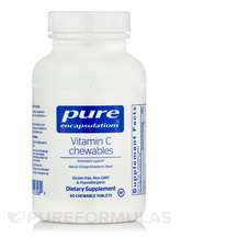 Pure Encapsulations, Vitamin C Chewables, 60 Chewable Tablets