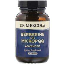 Dr. Mercola, Берберин, Berberine & MicroPQQ Advanced, 30 к...