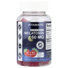 Melatonin Gummies Natural Strawberry Sugar Free
