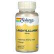 Solaray, L-Фенилаланин, L-Phenylalanine 500 mg, 60 капсул