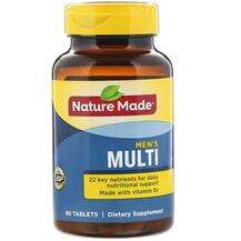 Nature Made, Multi for Him, Мультивітаміни для чоловіків, 90 т...