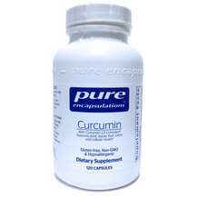 Pure Encapsulations, Куркумин, Curcumin, 120 капсул