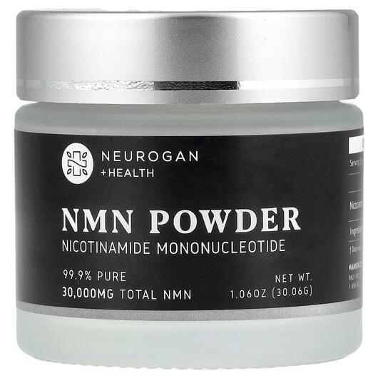 Основное фото товара Neurogan Health, Никотинамид мононуклеотид, NMN Powder, 30.06 г