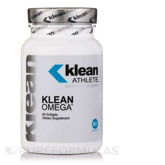 Основное фото товара Klean Athlete, Омега 3, Klean Omega, 60 капсул