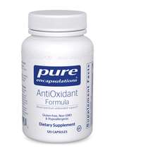 Pure Encapsulations, Антиоксиданты, AntiOxidant Formula, 120 к...