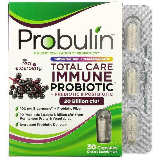 Основное фото товара Поддержка иммунитета, Total Care Immune Probiotic + Prebiotic ...