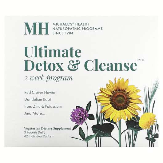 Ultimate Detox & Cleanse, Детокс и Очистка, 42 пакета