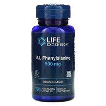 Life Extension, D,L-Phenylalanine 500 mg, DL-Фенілаланін 500 м...