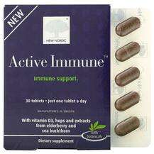 New Nordic, Active Immune Immune Support, 30 Tablets