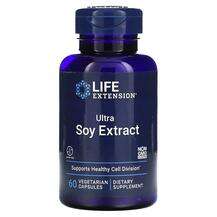Life Extension, Соевые изофлавоны, Ultra Soy Extract, 60 капсул