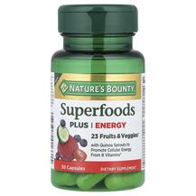Superfoods Plus Energy Суперфуд Nature's Bounty