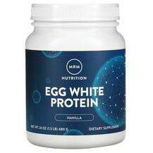 Natural Egg White Protein Vanilla, Яєчний Протеїн