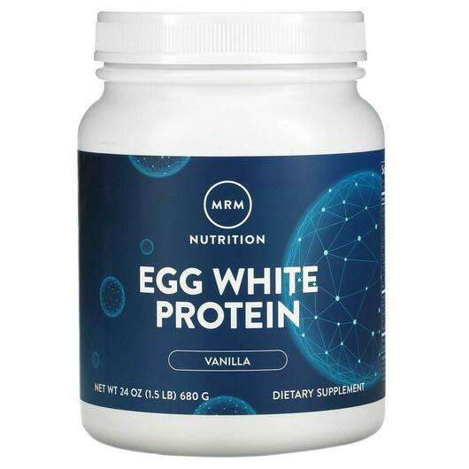 Natural Egg White Protein Vanilla, Яєчний Протеїн, 680 г